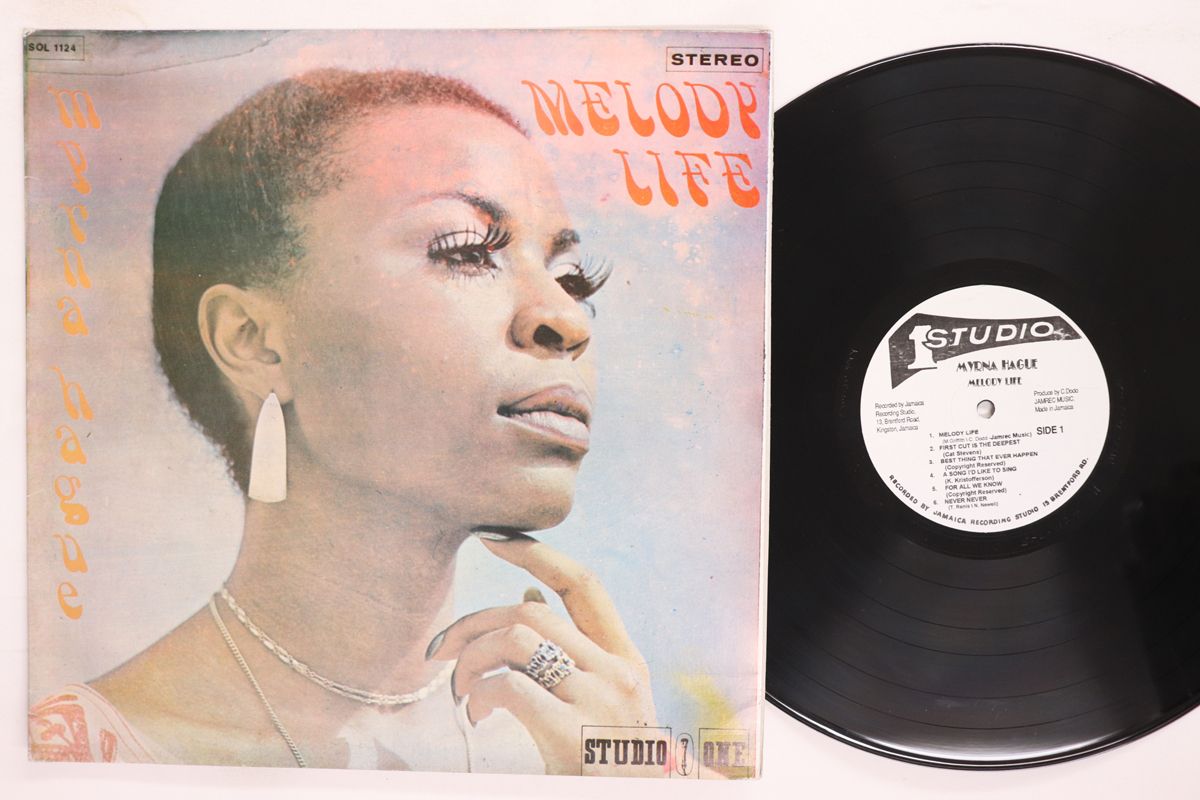 LP Myrna Hague Melody Life SOL1124 STUDIO ONE /00260 【公式通販】