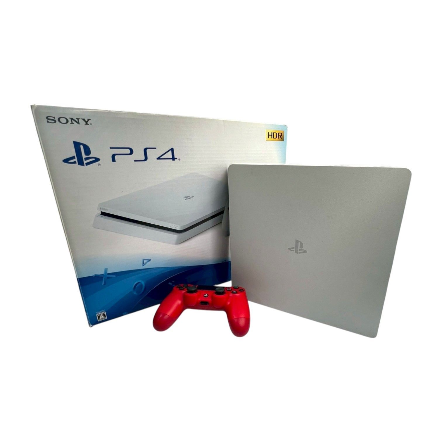 中古】PS4 本体 CUH-2200B グレイシャーホワイト 1TB SONY PlayStation 