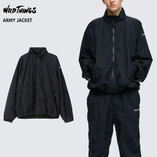 【美品】90s ワイルドシングス ナイロンジャケット Made in USA 2026最新モデル］WILD THINGS ワイルドシングス WT261-10-Q1 アーミー
