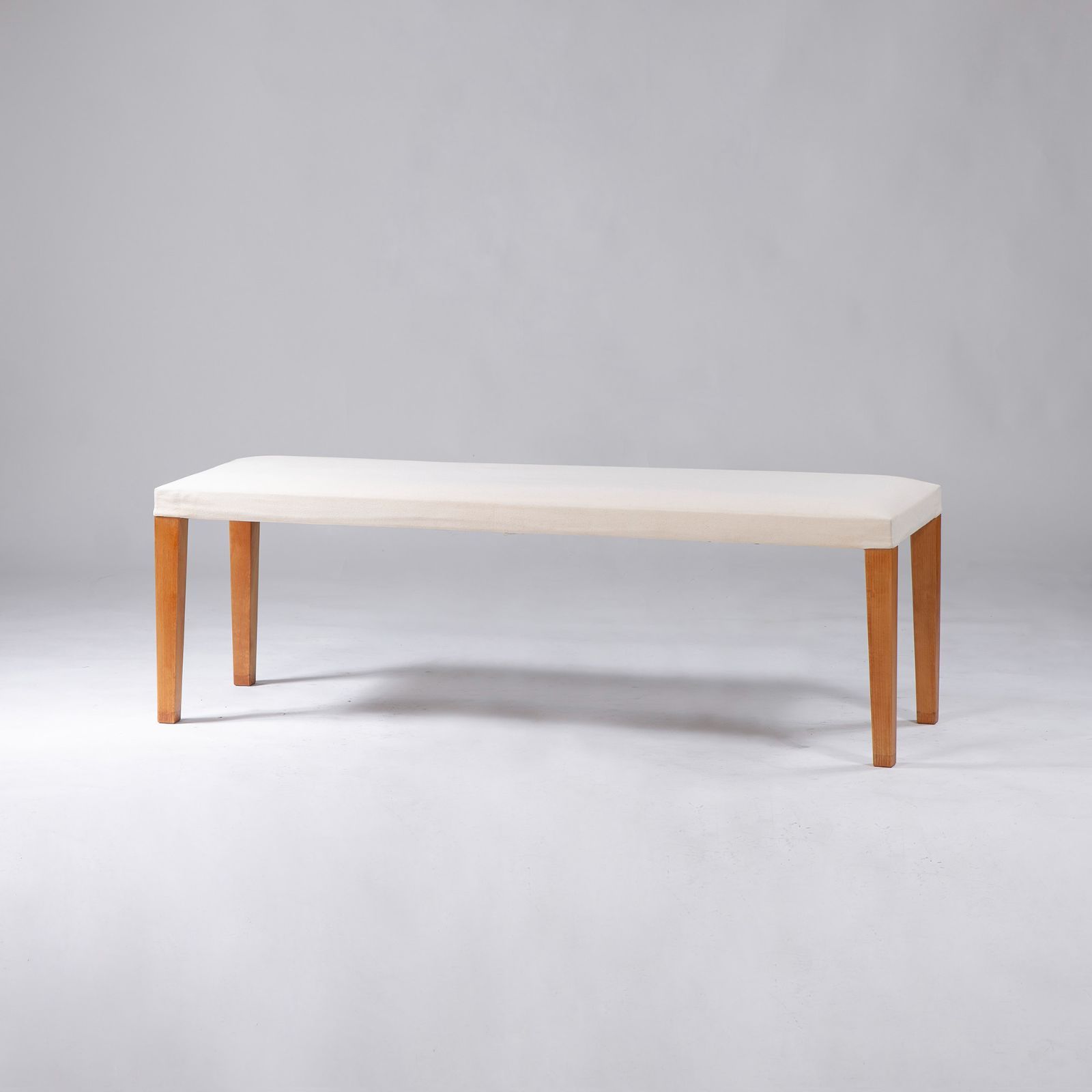 ダイニングベンチ イクスス ikususu Furniture アルダー材 無垢材 帆布 