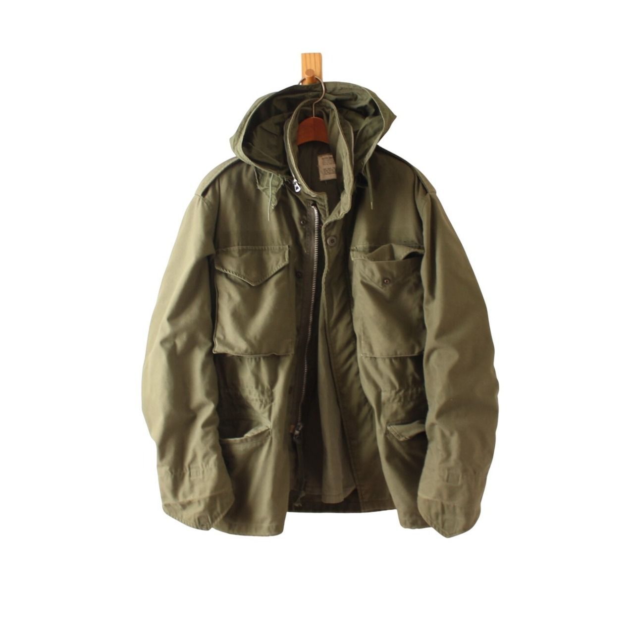 U.S.ARMY 米軍 67年会計品 フィールドジャケット M-65 2nd アルファ社