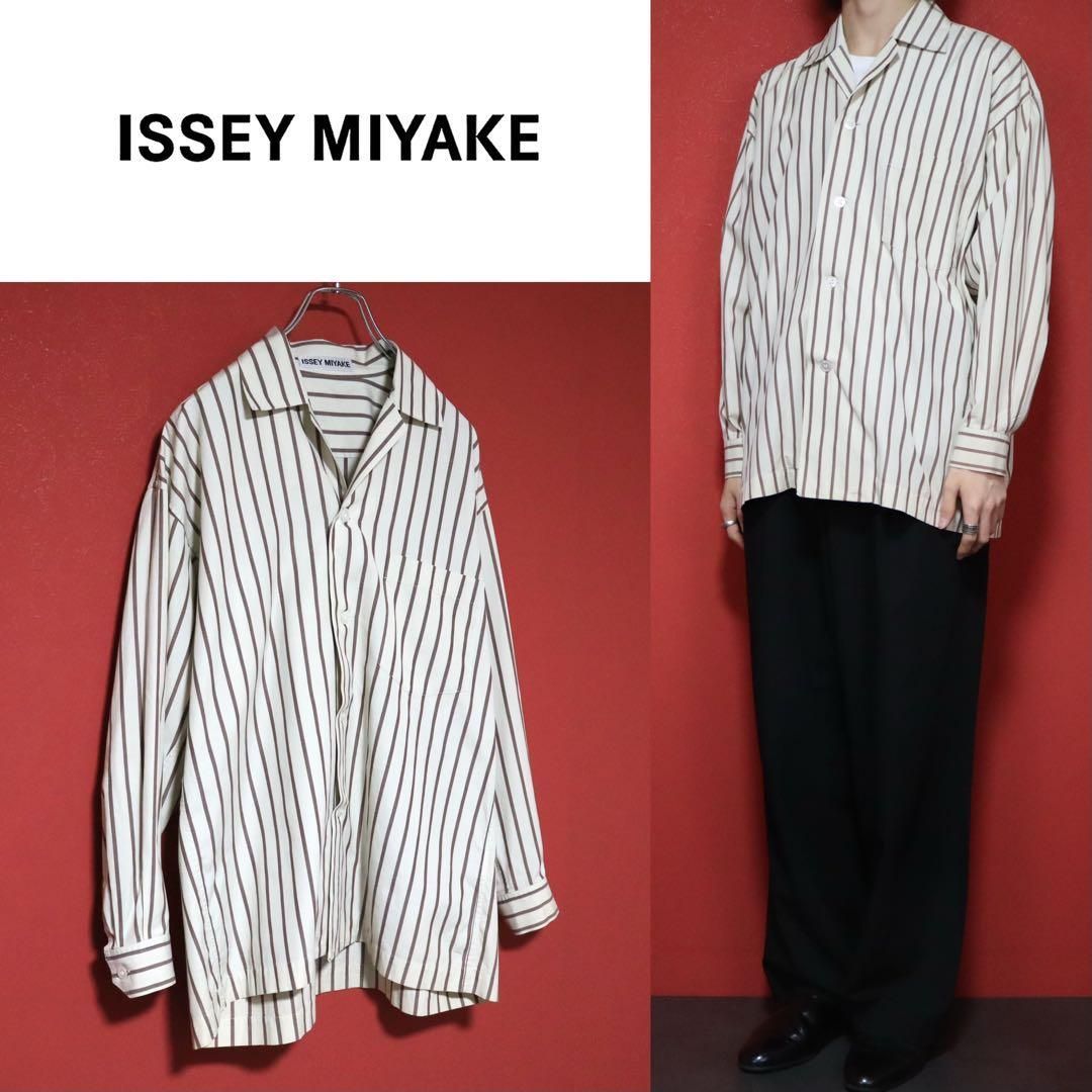 ISSEY MIYAKE 1980's Open Collar Shirt - メルカリ