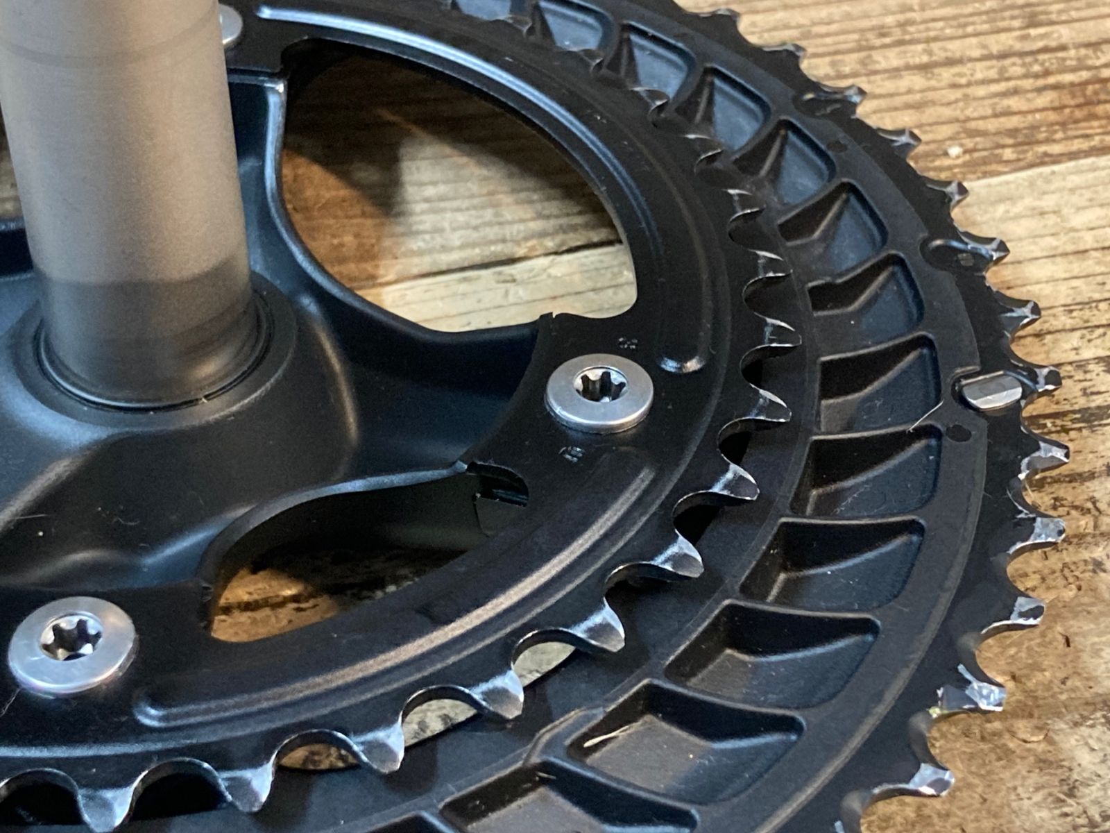 JO473 シマノ SHIMANO 105 FC-R7000 クランクセット 165mm 52/36T