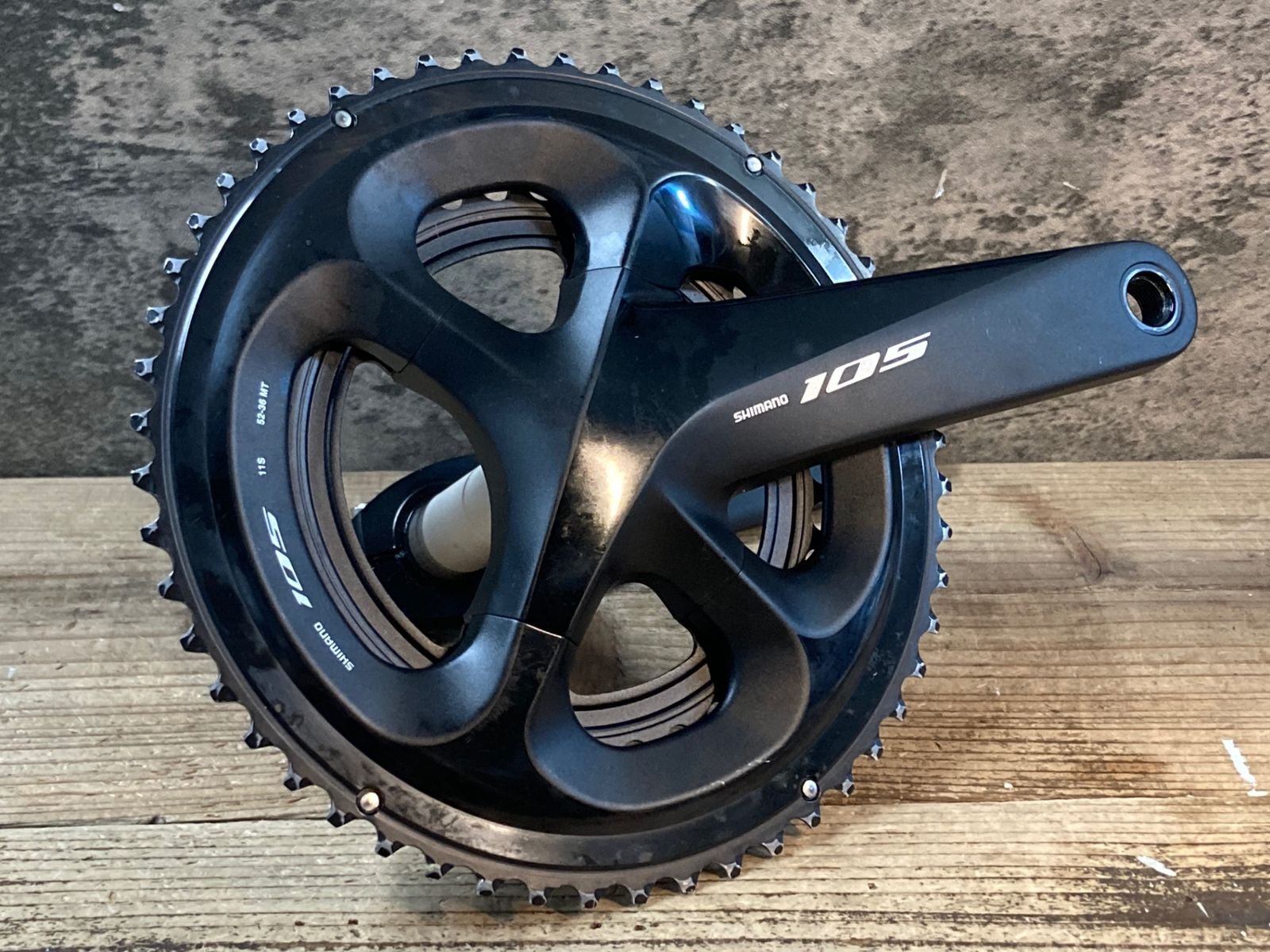 JO473 シマノ SHIMANO 105 FC-R7000 クランクセット 165mm 52/36T