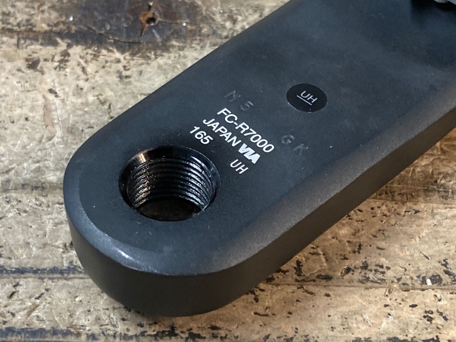 JO473 シマノ SHIMANO 105 FC-R7000 クランクセット 165mm 52/36T