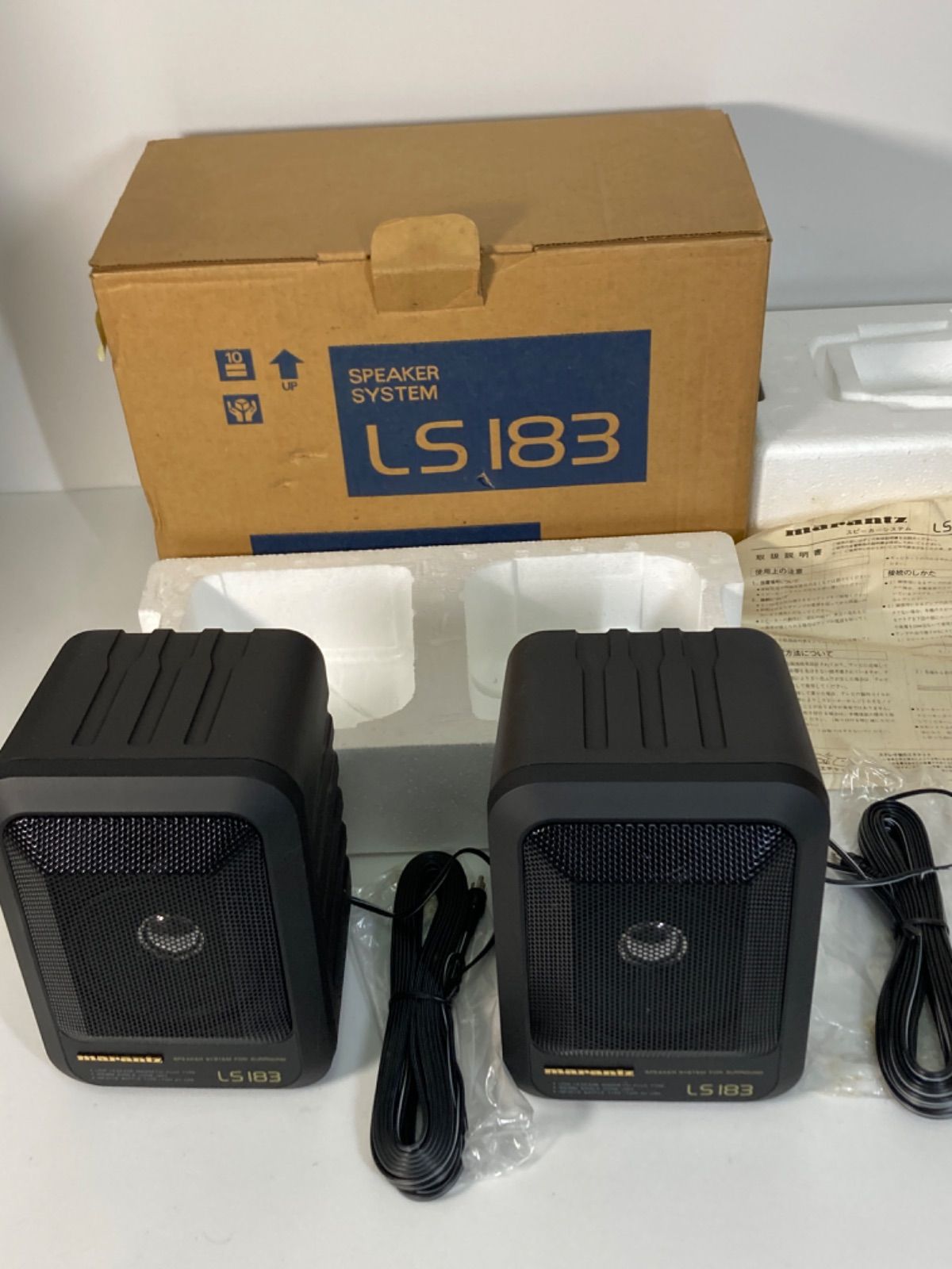 未使用品】マランツ Marantz スピーカーシステム LS183 ペア 箱付き
