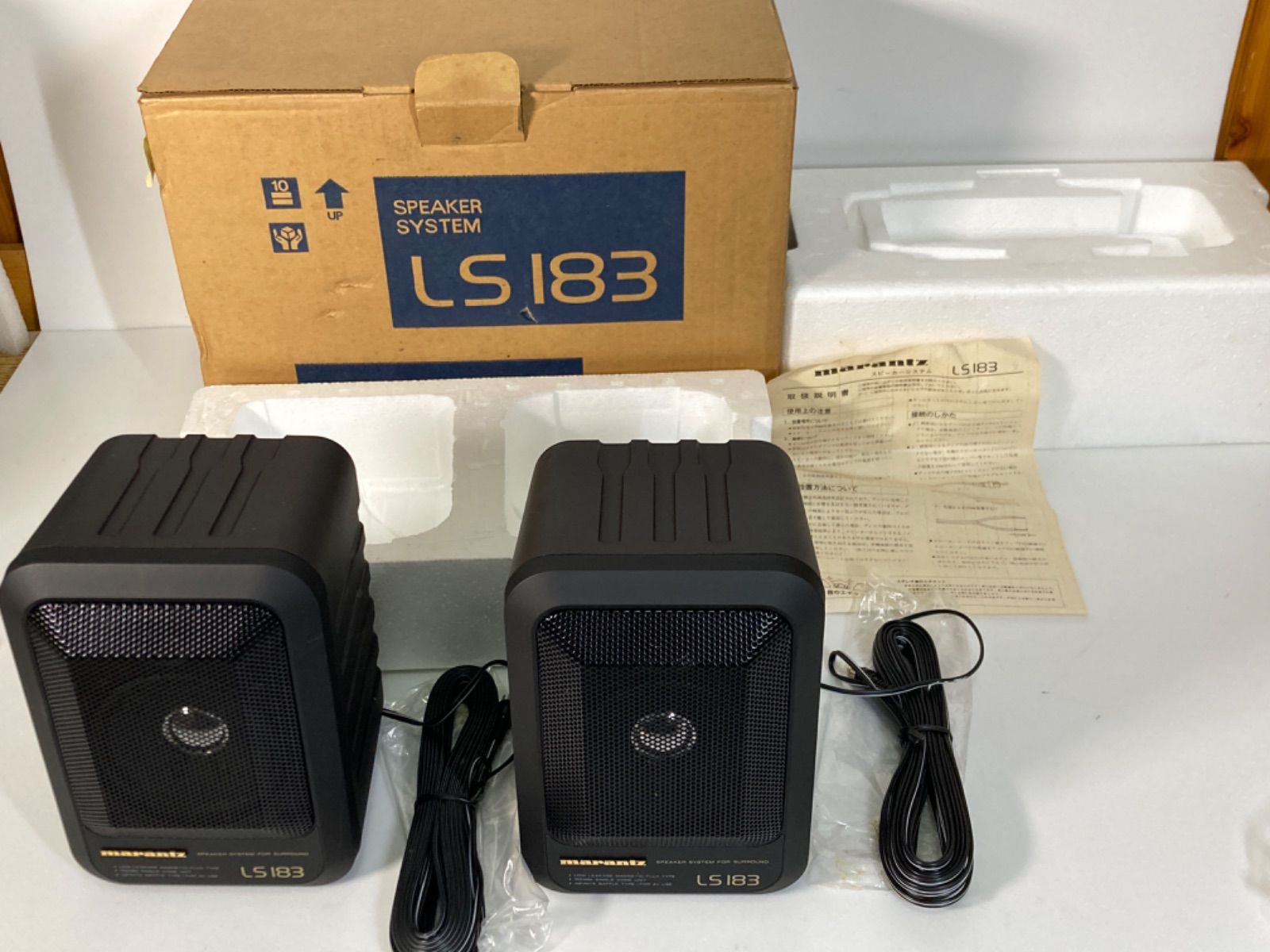 未使用品】マランツ Marantz スピーカーシステム LS183 ペア 箱付き
