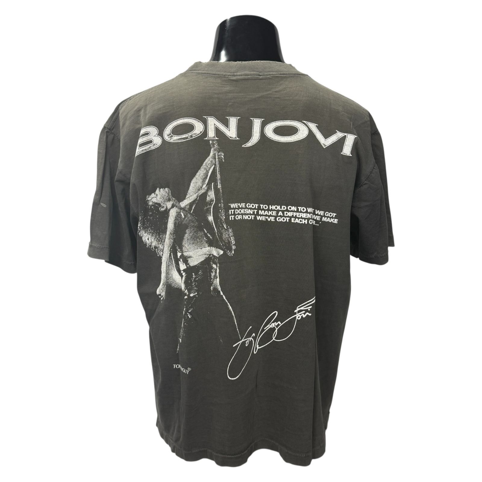BON JOVI】ボンジョビ Keep The Faith Vintage Tシャツ - メルカリ