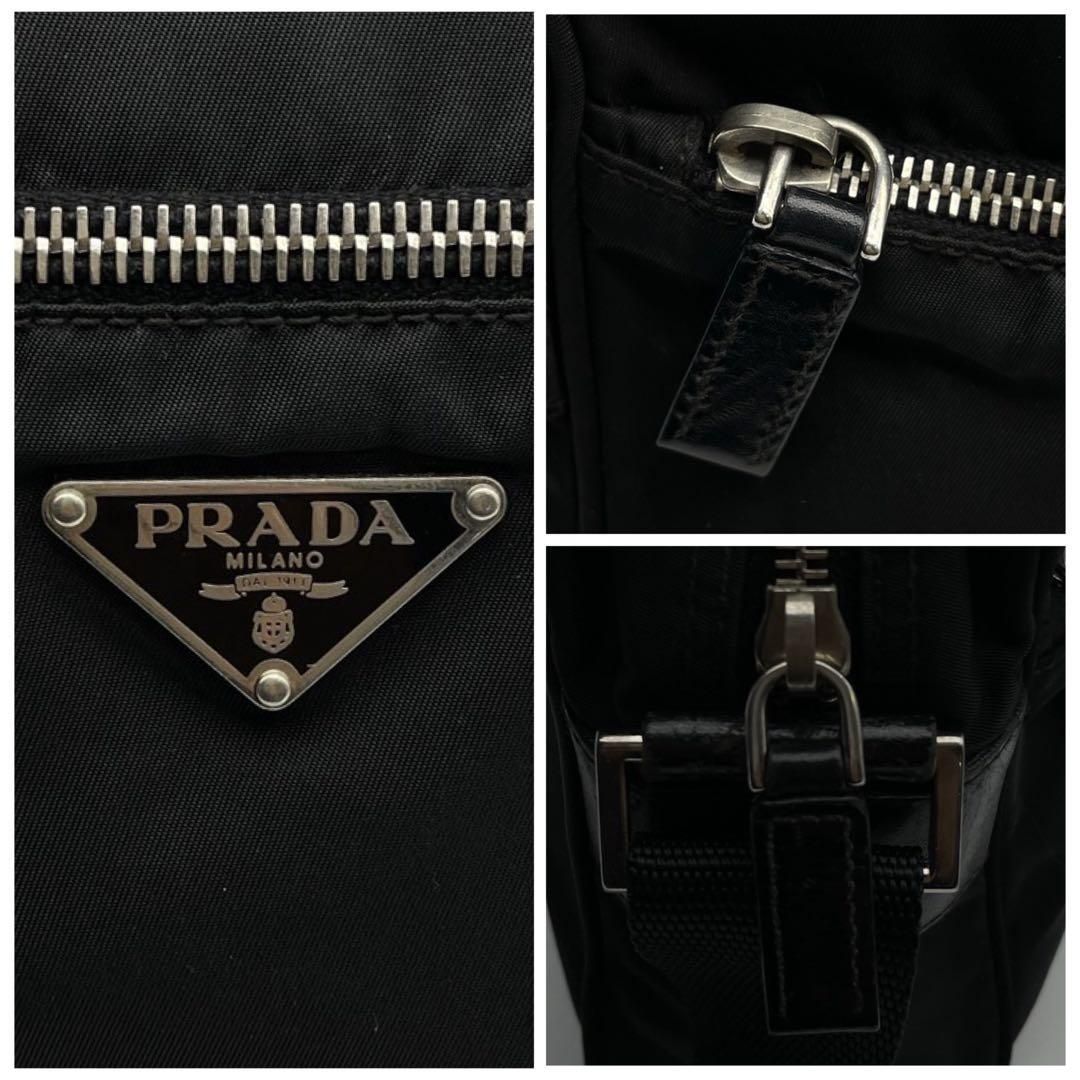 価格交渉/質問大歓迎♪】【極美品】プラダ ナイロン 三角ロゴ