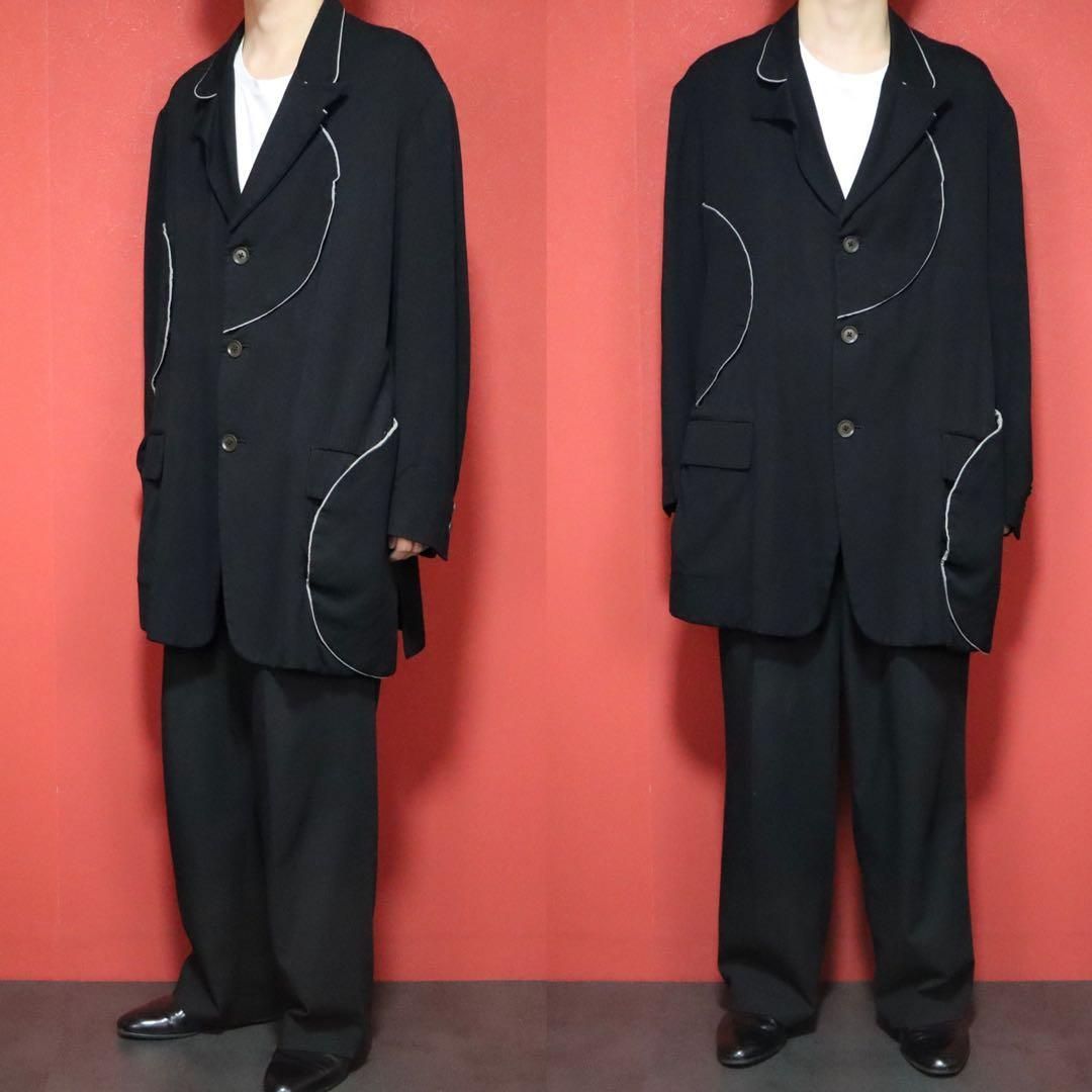 Yohji Yamamoto 06SS スナップボタン 変形デザイン コート - メルカリ