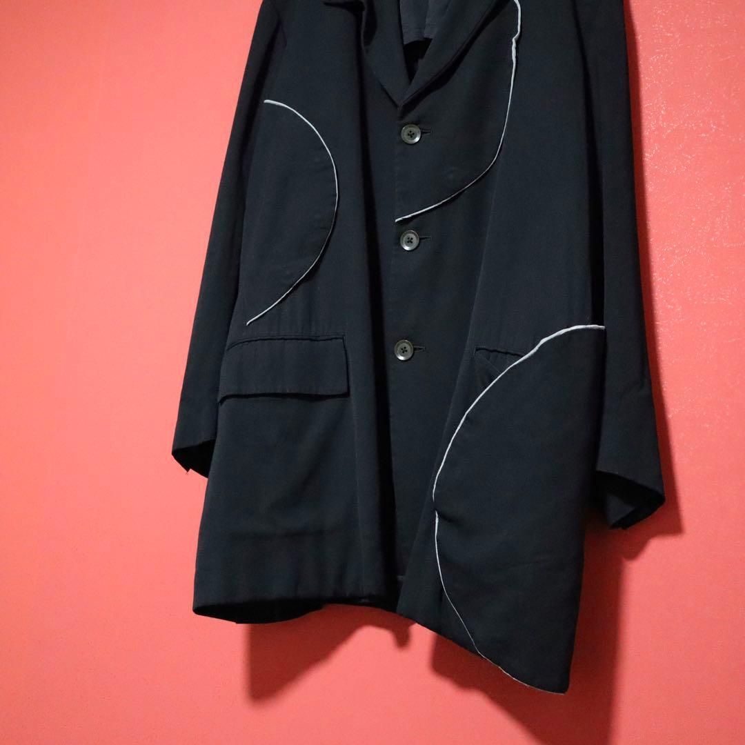 Yohji Yamamoto 06SS スナップボタン 変形デザイン コート - メルカリ