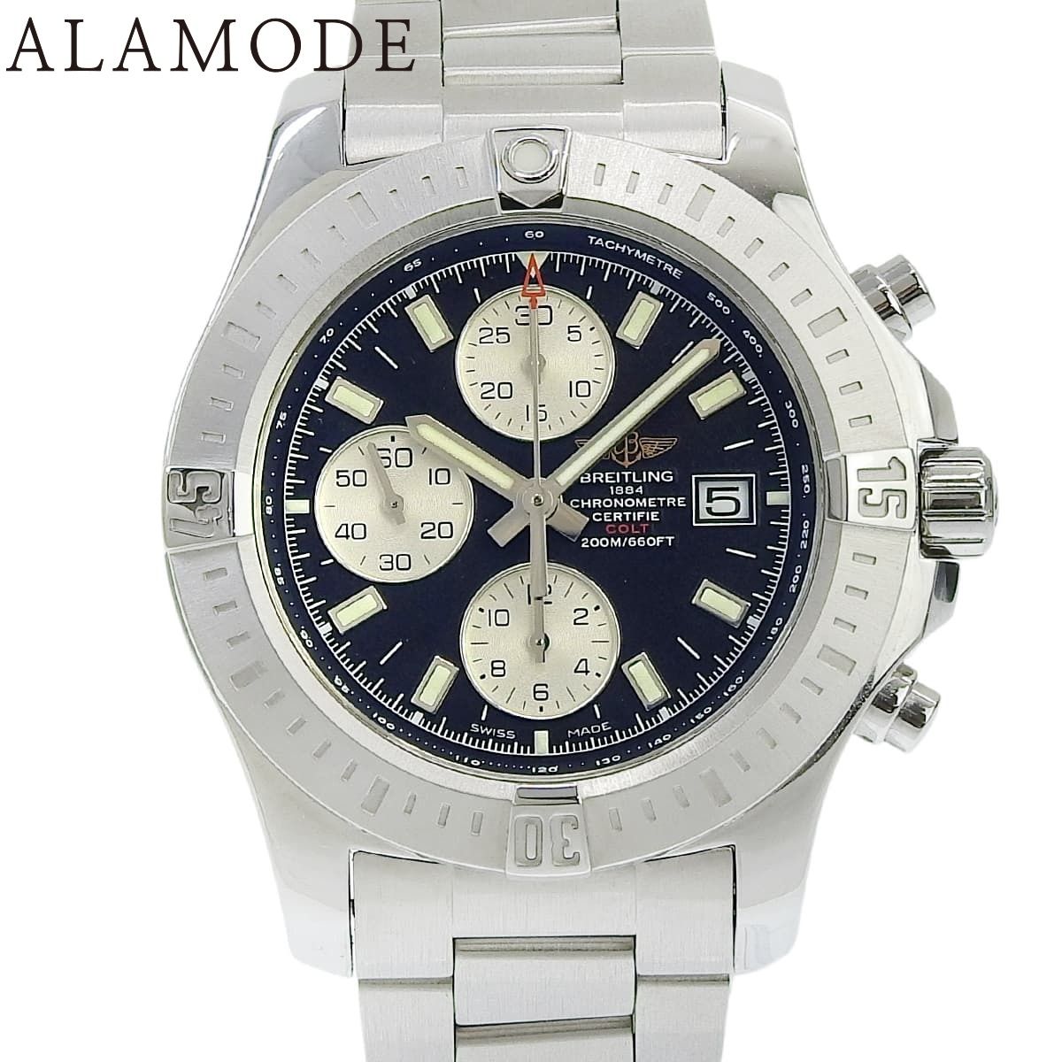 ブライトリング コルト A13388 SS ブラック 自動巻き メンズ 41100095203 アラモード