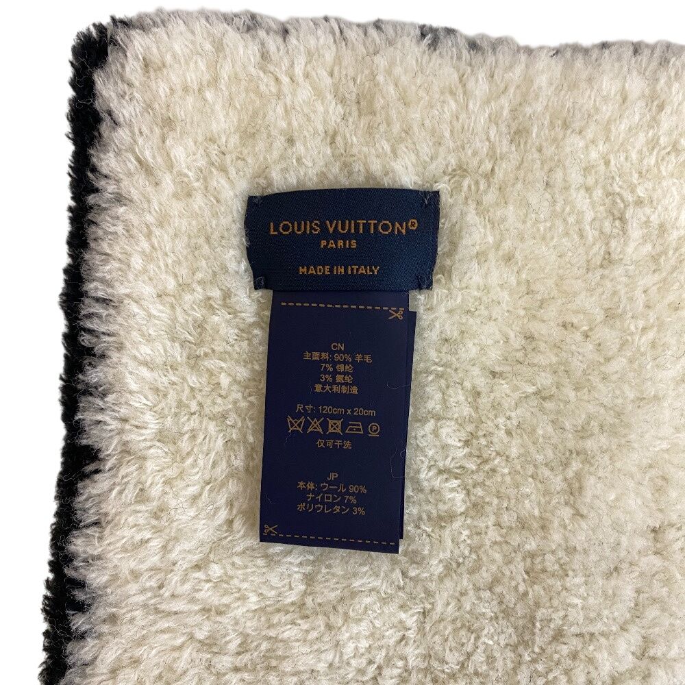 LOUIS VUITTON ルイヴィトン M79399 LVロゴ マフラー コンフィー