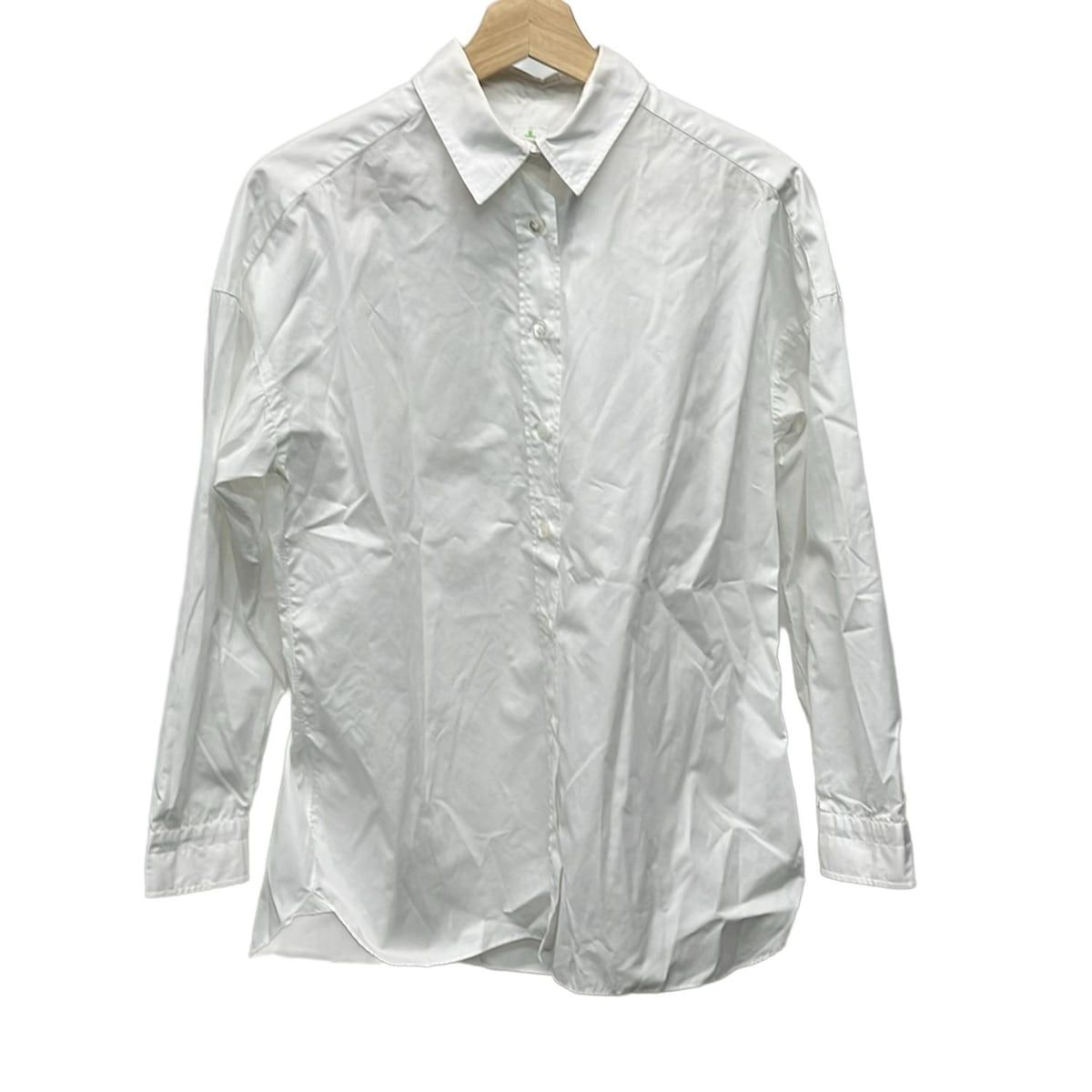 finamore(フィナモレ) 長袖シャツブラウス サイズ40 M レディース - 白