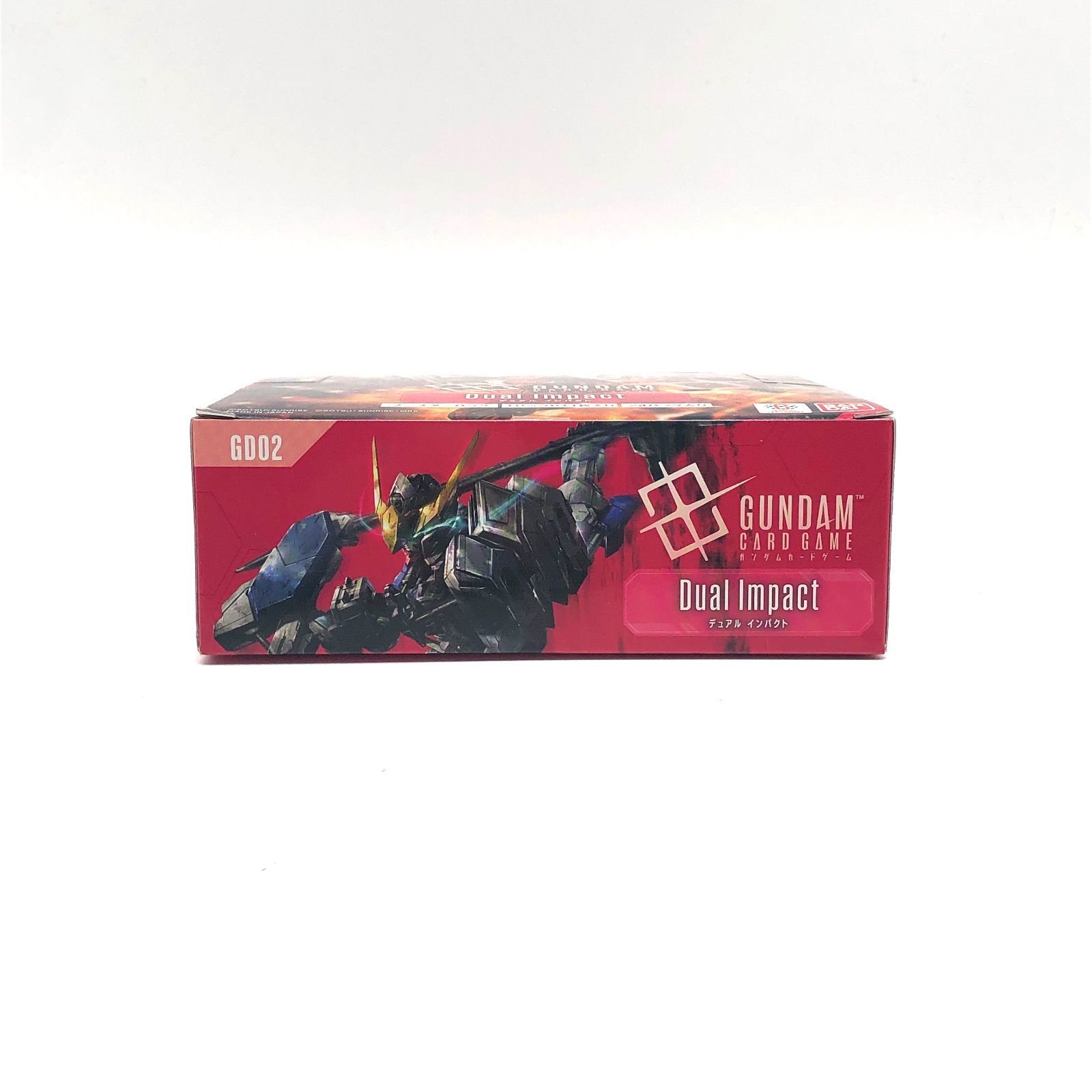 ガンダムカードゲーム Dual Impact GD02 ボックス 未開封 訳あり 外箱
