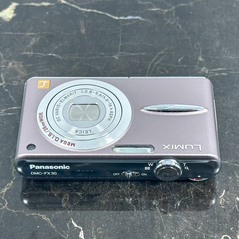 美品】Panasonic LUMIX DMC-FX30 センシュアルブラウン 720万画素 CCD 