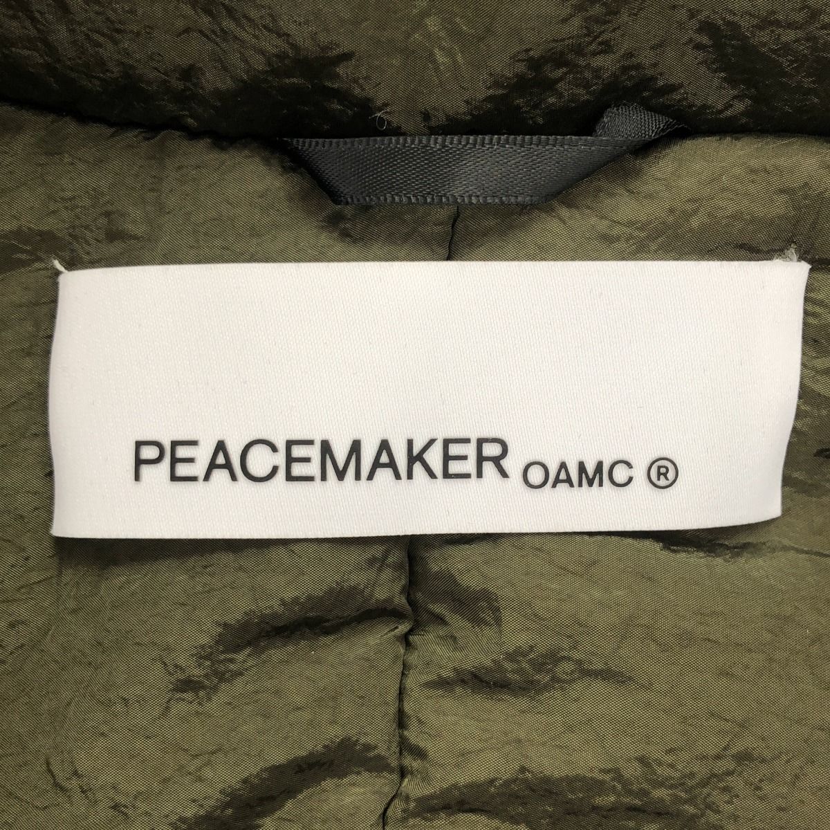OAMC PEACEMAKER オーエーエムシー ピースメーカー Padded M65 Parka