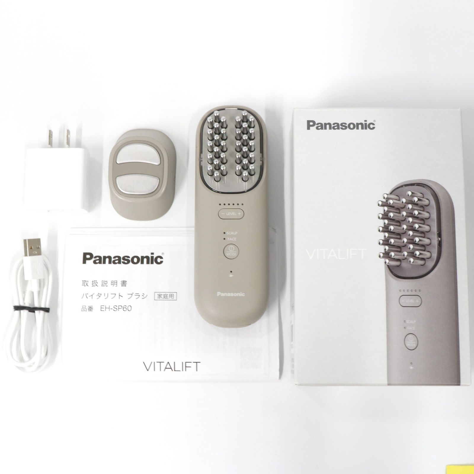 中古 パナソニック バイタリフト ブラシ EH-SP60 美顔器 eh-sp60 【可