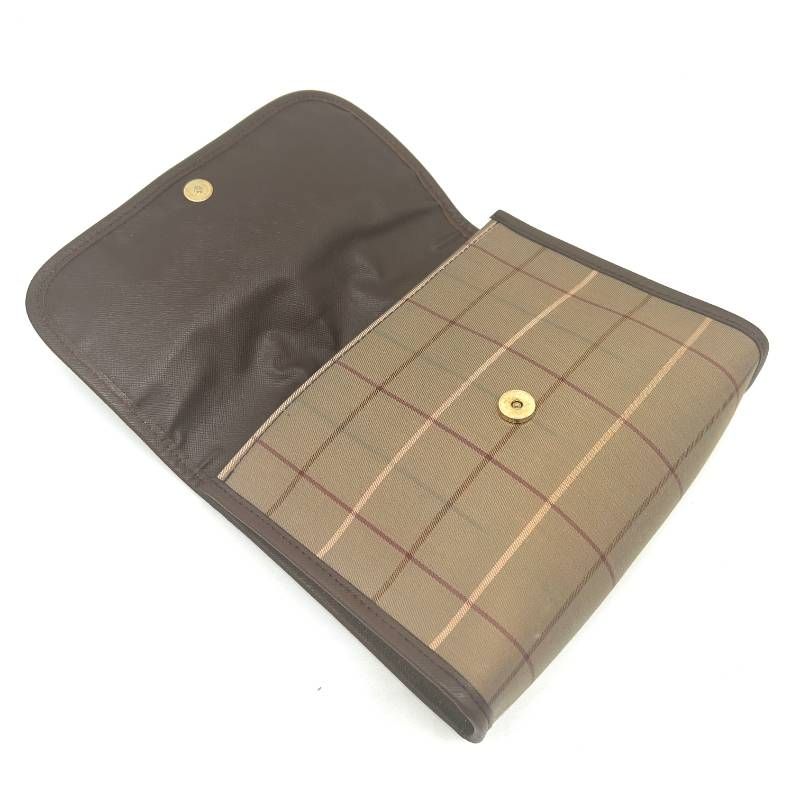 BURBERRY バーバリー クラッチバッグ ポーチ ノバチェック ペン