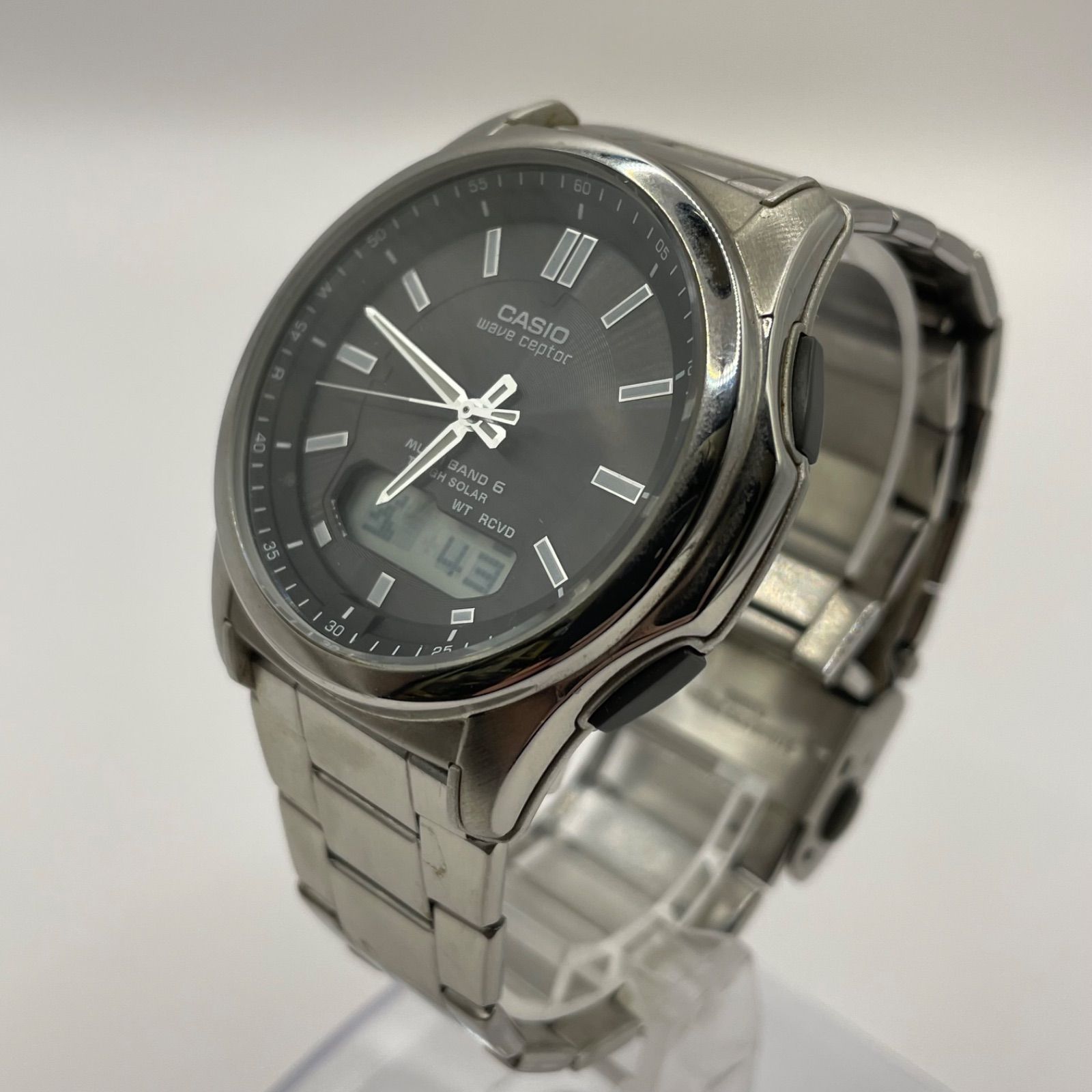 極美品箱付き/フルコマ】CASIO ウェーブセプター WVA-M630D 電波 