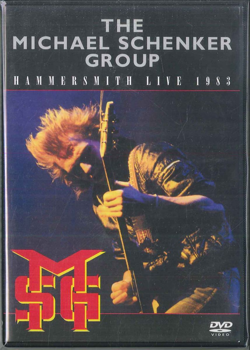 DVD Michael Schenker Group Hammersmith Live 1983 NONE NOT ON LABEL