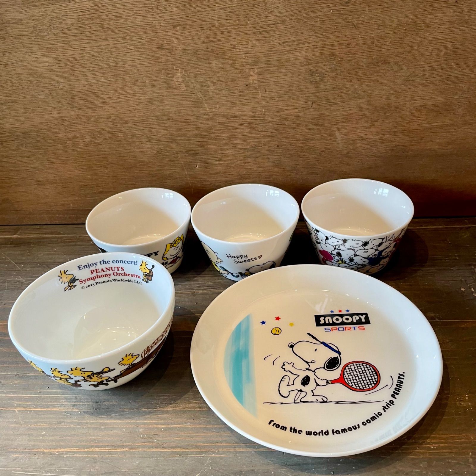 スヌーピー 食器セット SNOOPY ボウル 皿 まとめ売り - メルカリ
