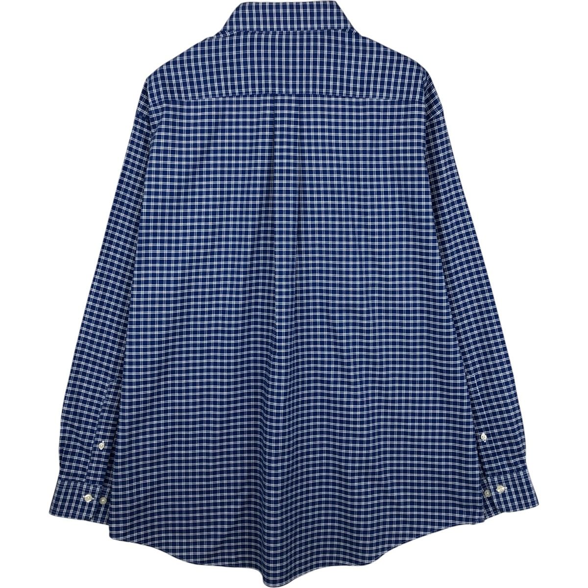 古着 ブルックスブラザーズ Brooks Brothers Est.1818 長袖 ボタンダウンチェックシャツ メンズXL相当/eaa614072