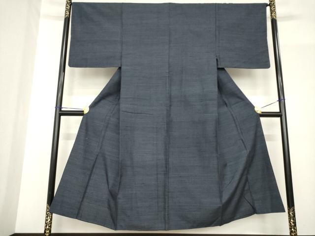 平和屋着物●男性 結城紬 100亀甲 総詰め 正絹 逸品 AABF8979ck