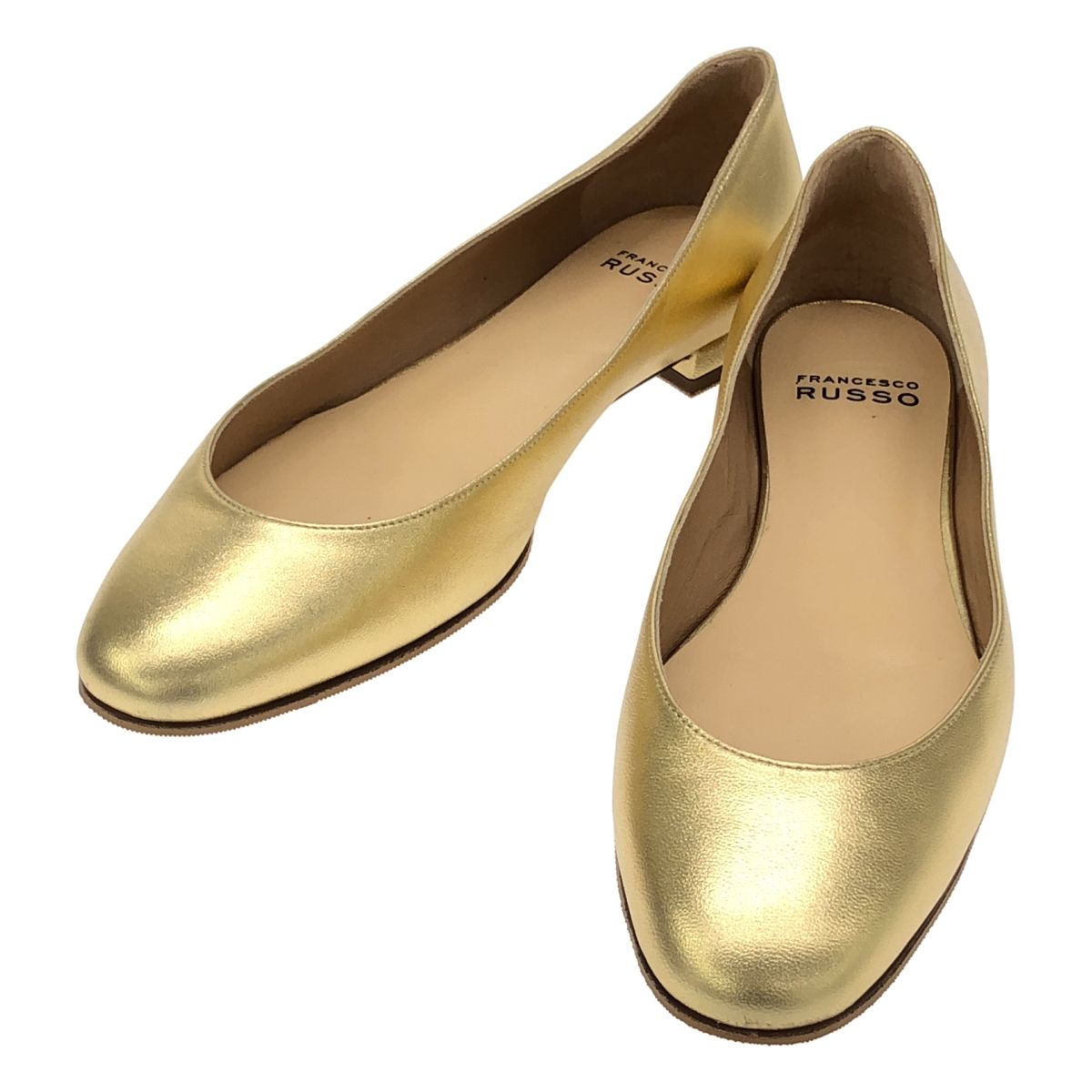 FRANCESCO RUSSO フランチェスコルッソ BALLERINA Kid leather