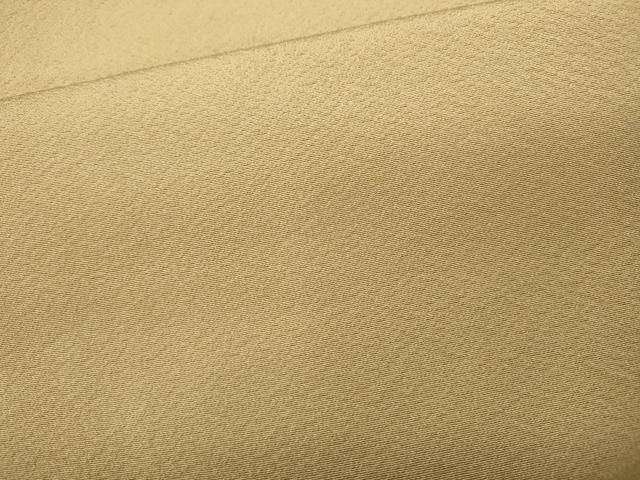 平和屋着物○上質な色無地 香色 正絹 逸品 未使用 CABD7202ut 【公式通販】