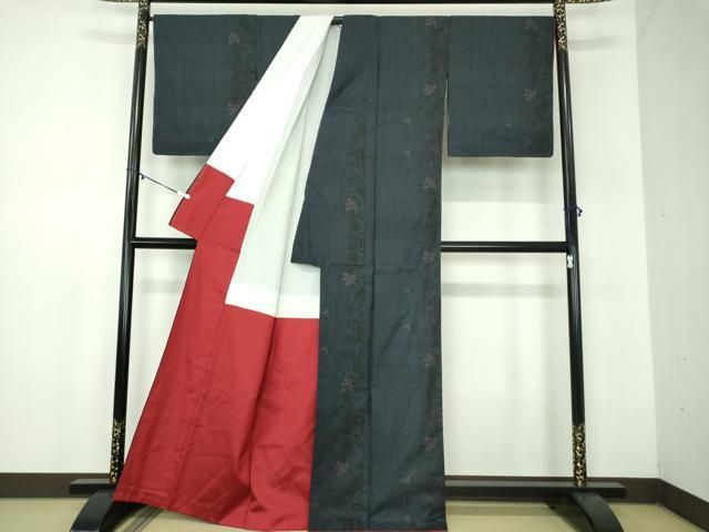 平和屋着物●本場大島紬　9マルキ　花間道　正絹　逸品　DABB4885ps 平和屋着物○本場大島紬 9マルキ 花間道 正絹 逸品 DABB4885ps - メルカリ