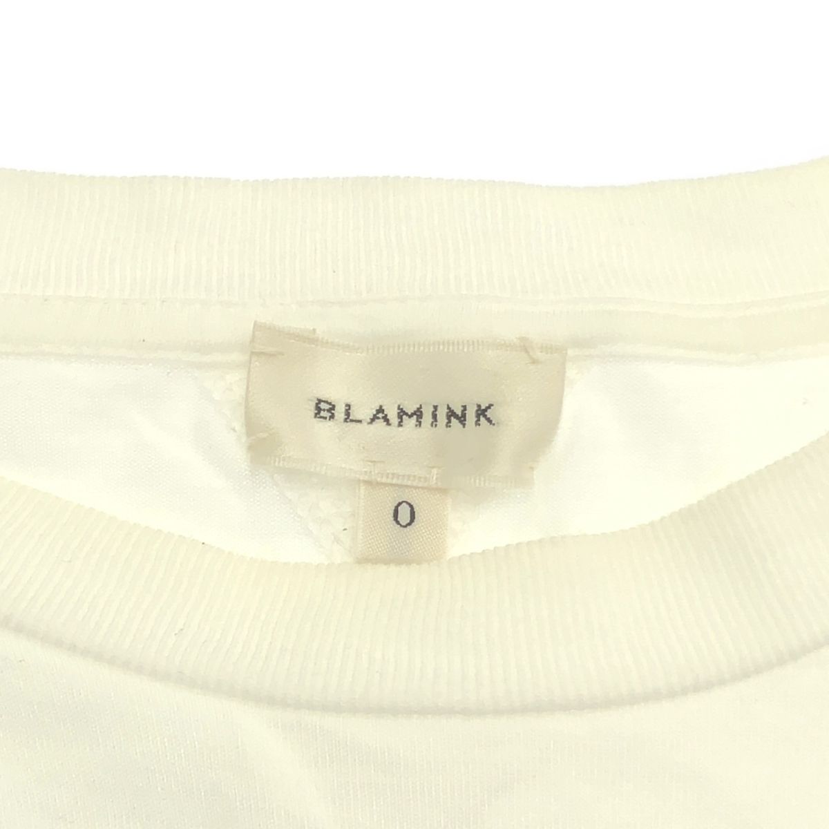 BLAMINK ブラミンク UNITED ARROWS 30周年限定 コットンクルーネック
