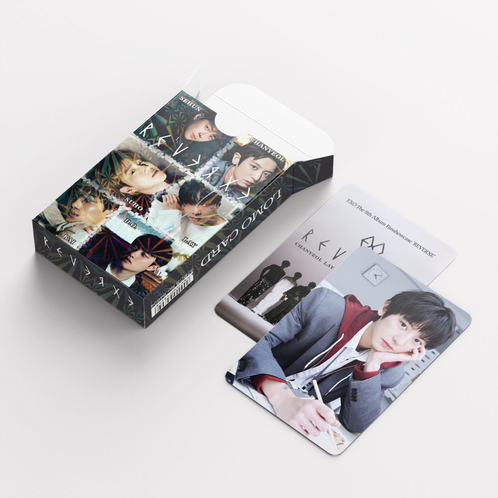 在庫最後！【EXO】REVERXE ロモカード＆ミニミニシール☆92PCS☆エクソ