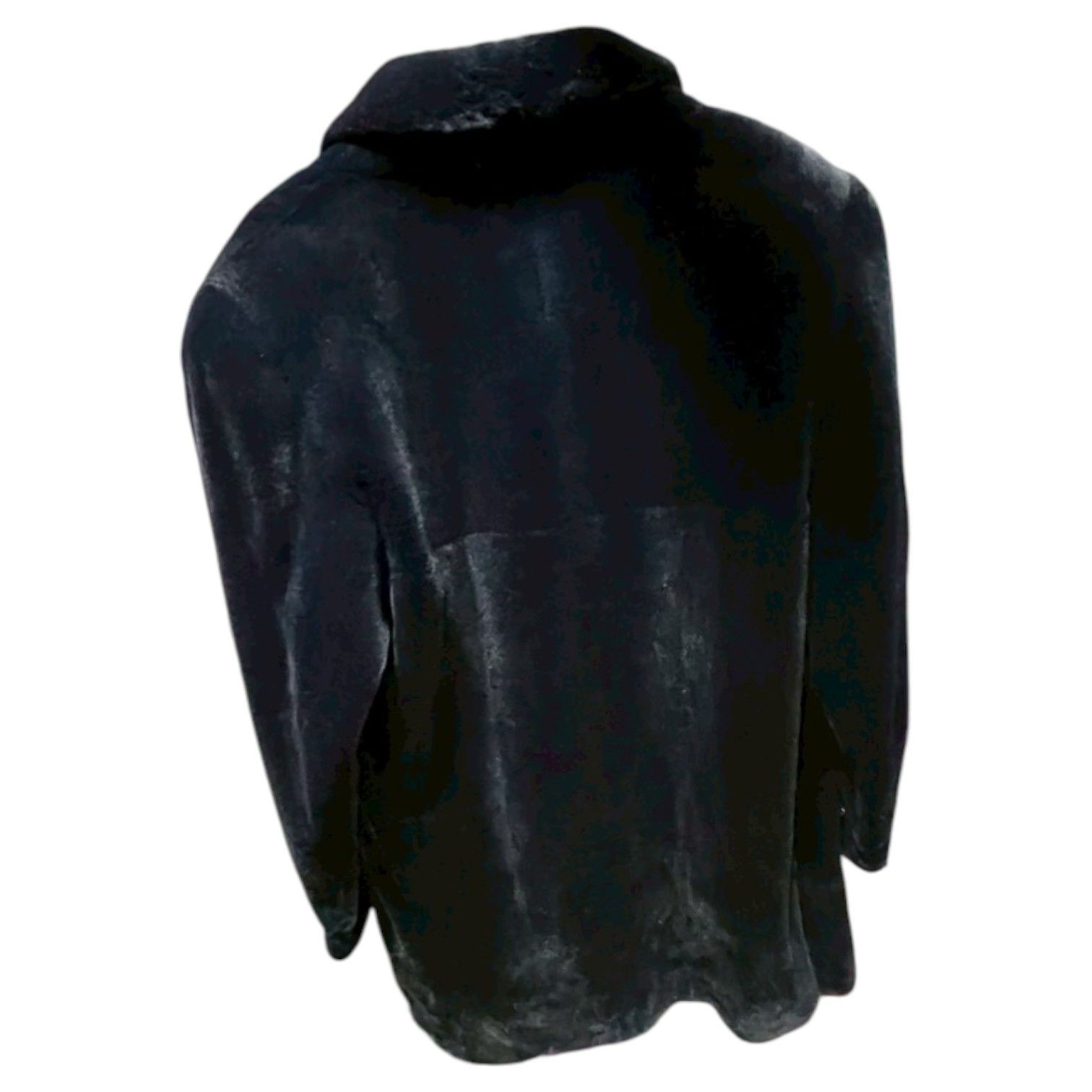 最高級 銀タグ サガミンク リアルファーコート 豪華裏地刺繍