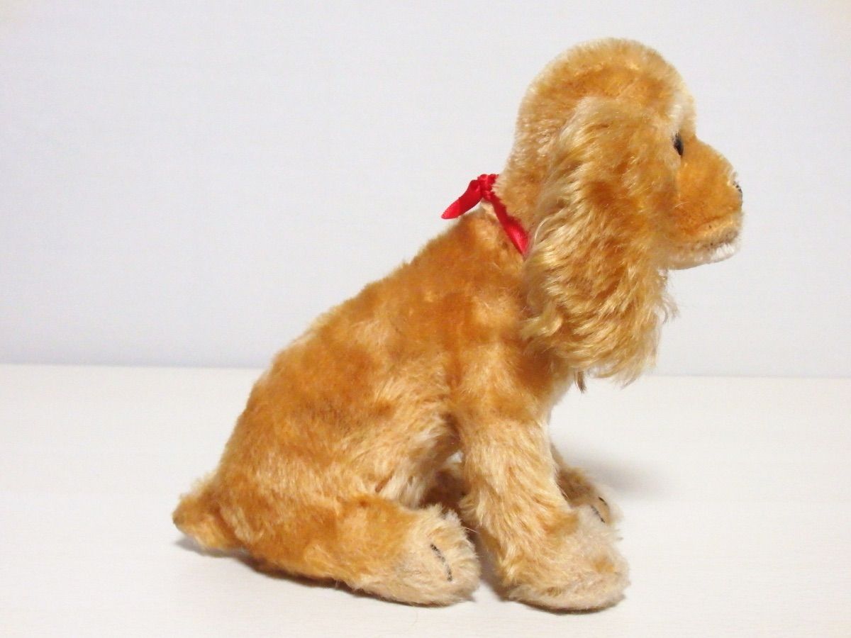 steiffシュタイフ/ ビンテージ・コッカースパニエル犬 /18㎝ - メルカリ