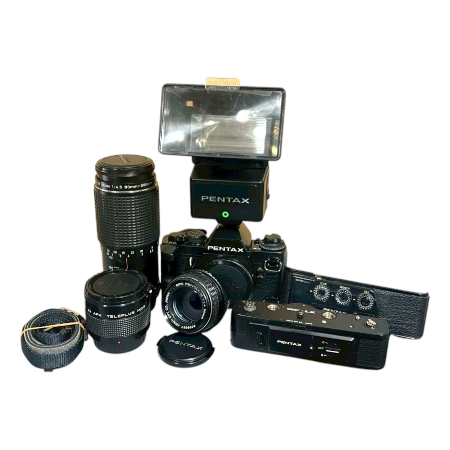 フルセット ジャンク 】PENTAX LX 前期型 ボディ + 単焦点 望遠 レンズ