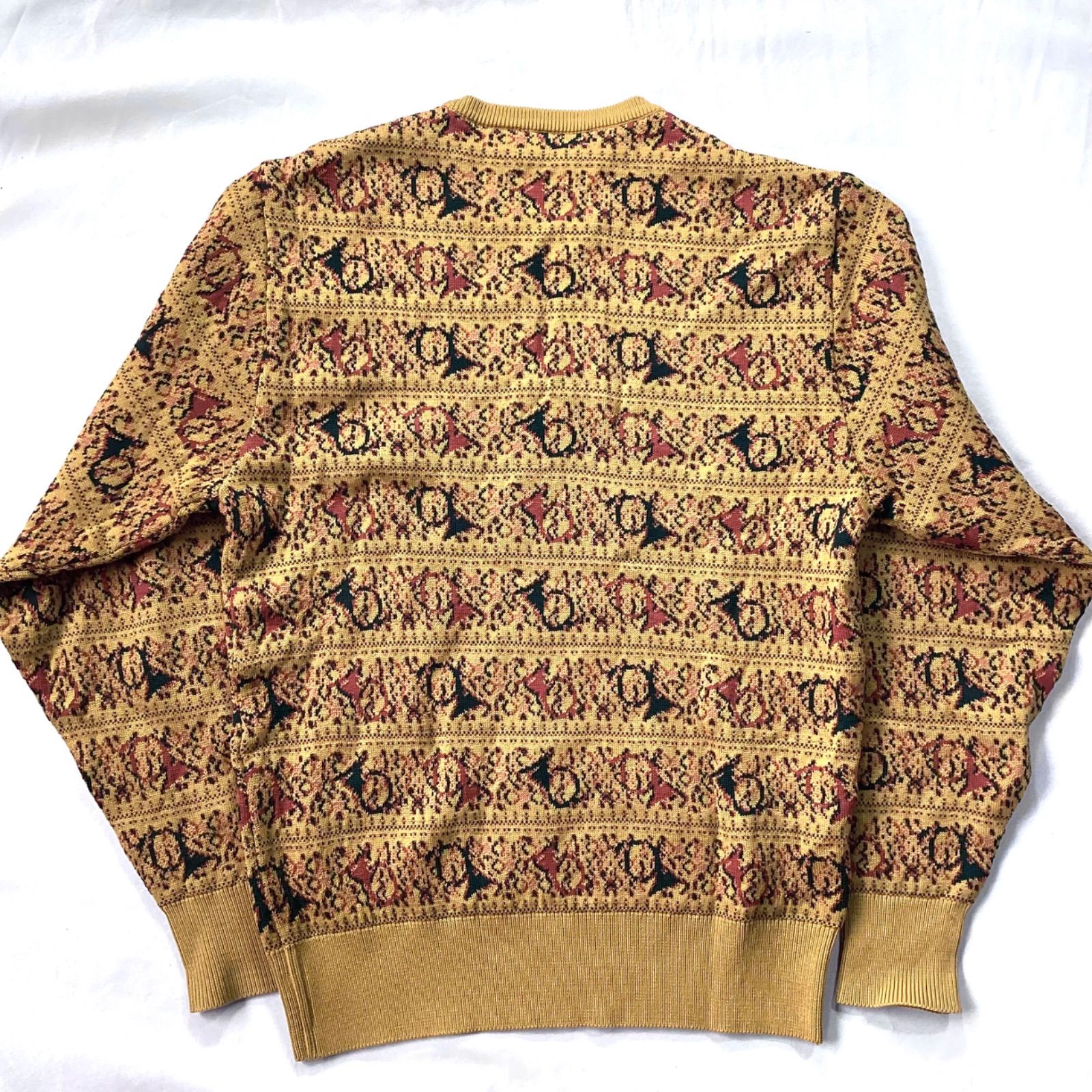 Christian Dior クリスチャンディオール ニット 総柄 ヴィンテージ