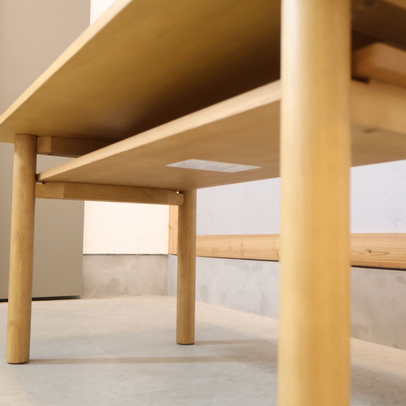 無印良品 MUJI オーク材 ミドルテーブル センターテーブル コーヒー