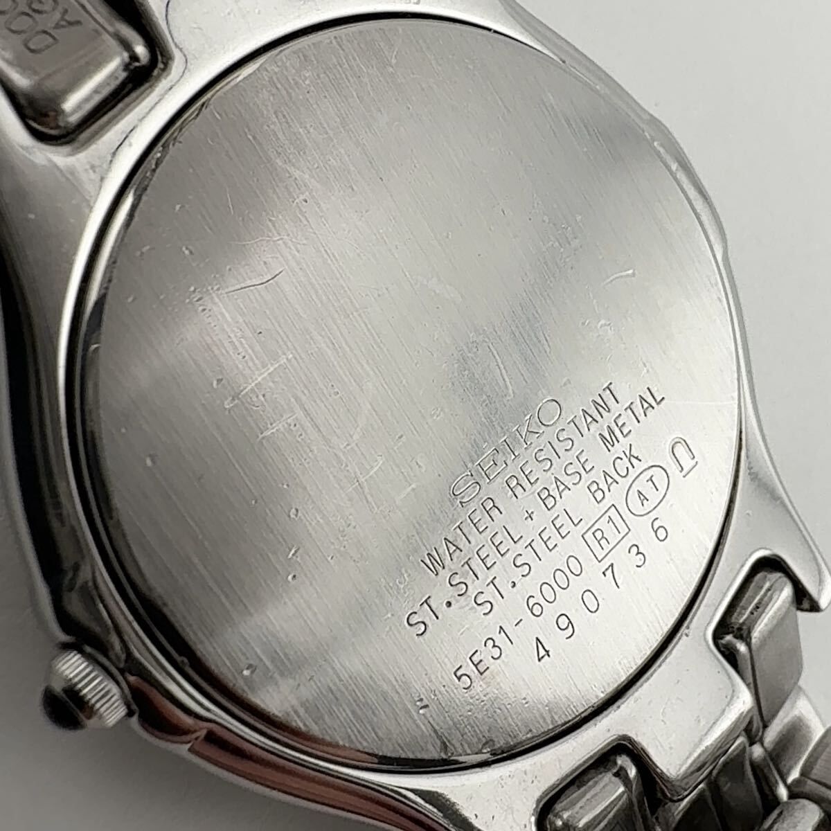 SEIKO 5E31-6000 セイコー DOLCE ドルチェ クォーツ メンズ ボーイズ 