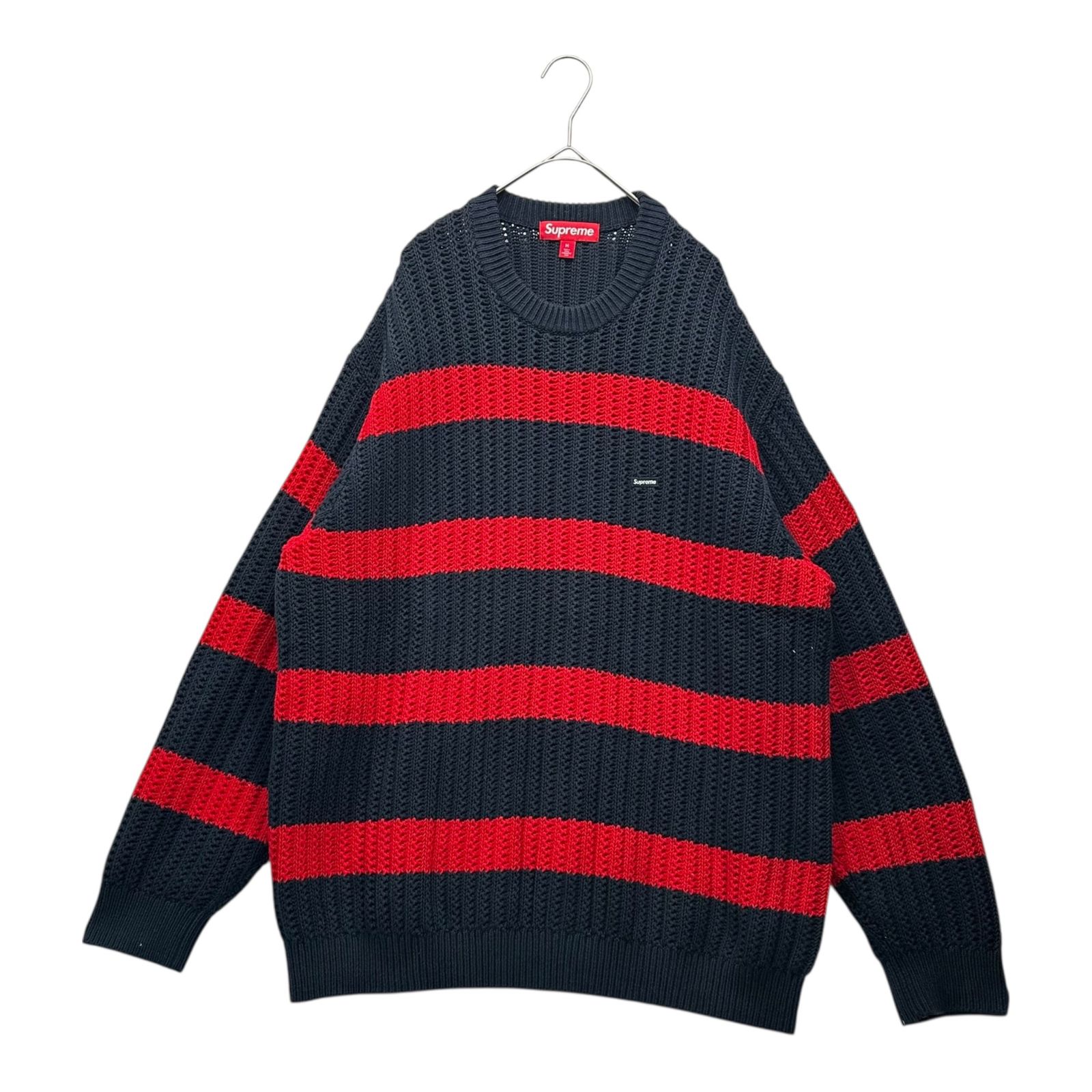 Supreme スモールボックスロゴ ストライプ ニット Supreme（ニット 