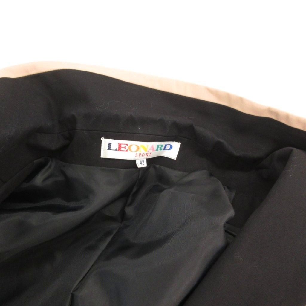 レオナールスポーツ LEONARD SPORT テーラードジャケット ブレザー 42