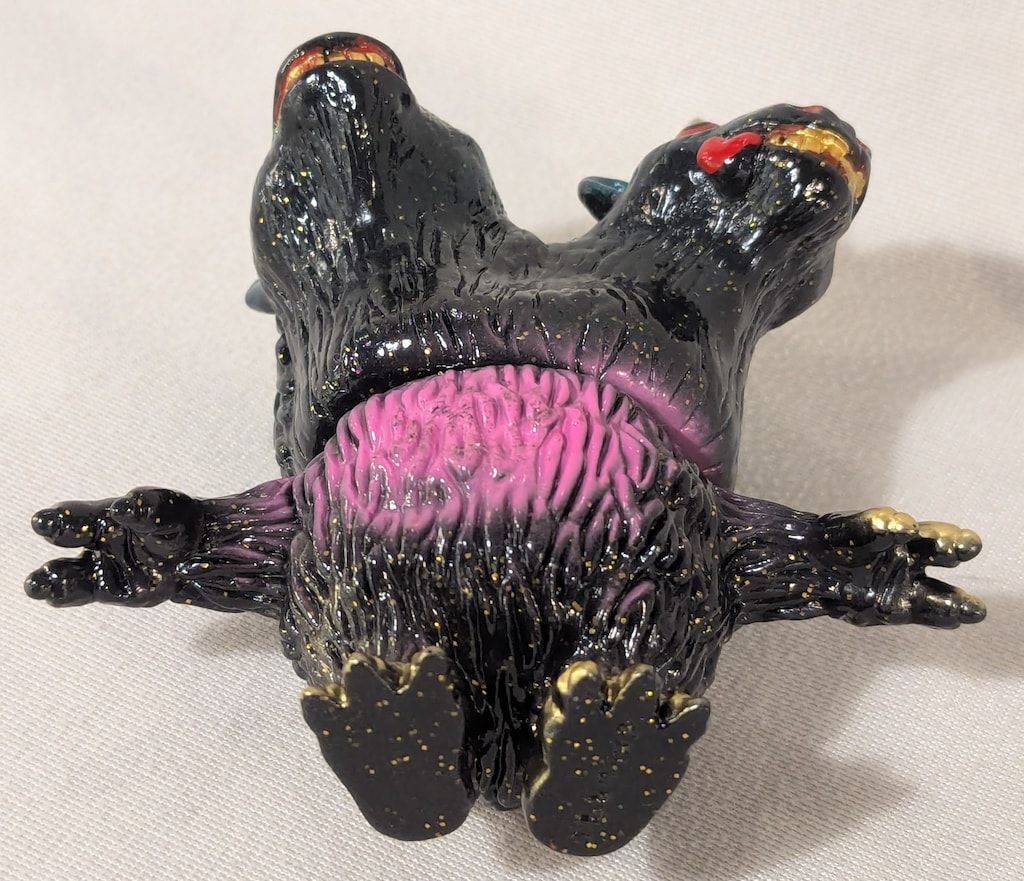 RAMPAGE TOYS SPLURRT 2 Headed Unicorn Monster 黒ラメ成型 ゲーム