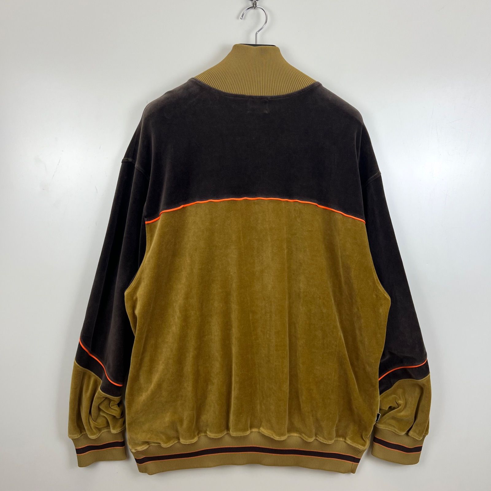 60 NITROW 00s archive velours track jacket XL ナイトロウ 初期