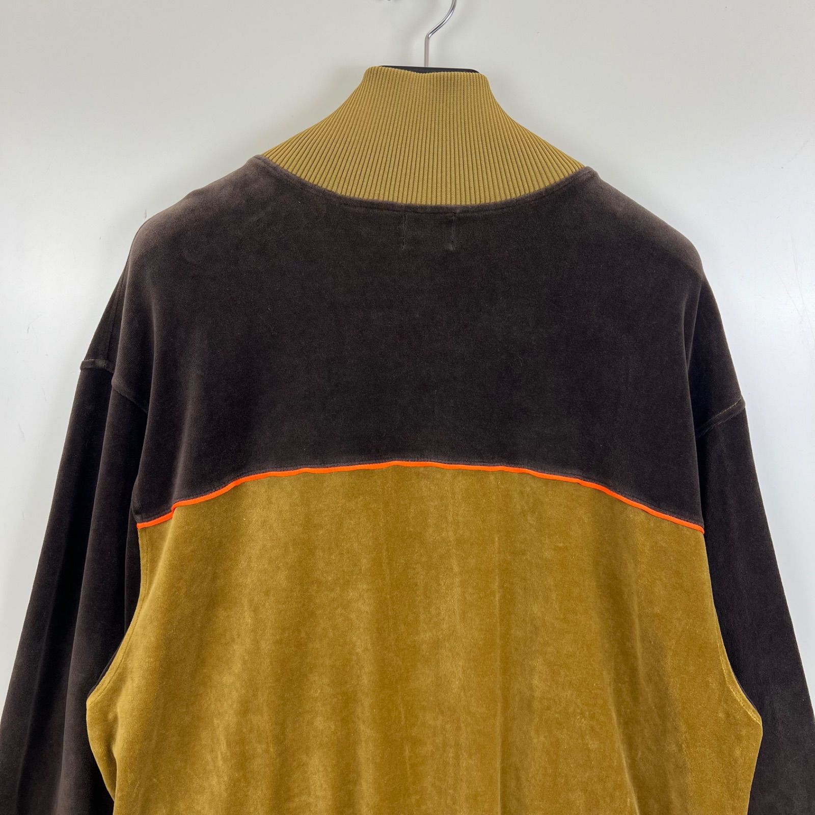 60 NITROW 00s archive velours track jacket XL ナイトロウ 初期 