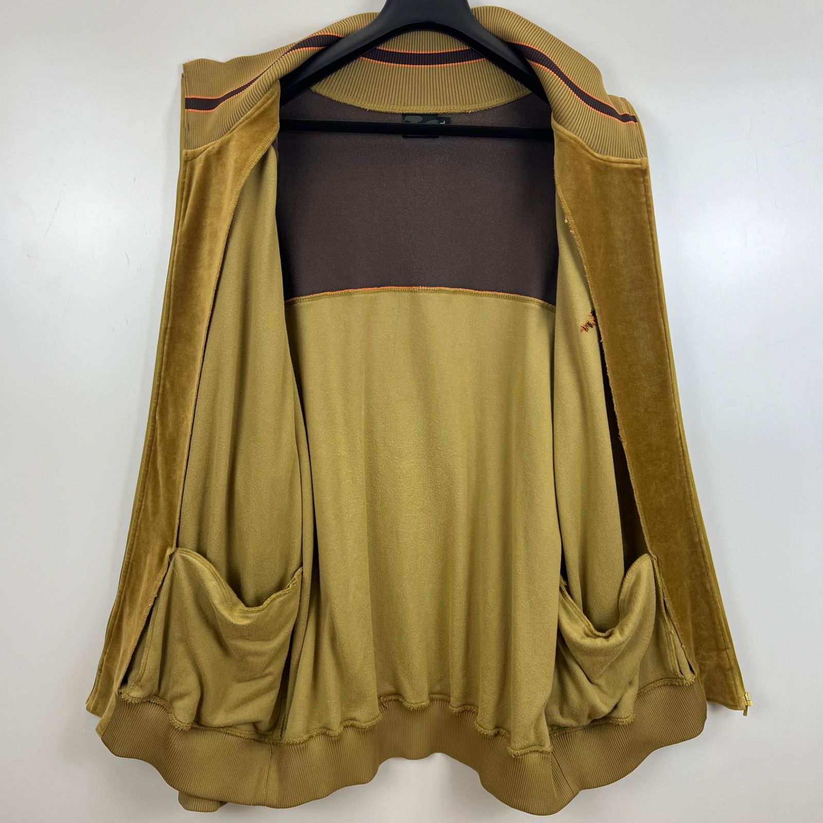 60 NITROW 00s archive velours track jacket XL ナイトロウ 初期 