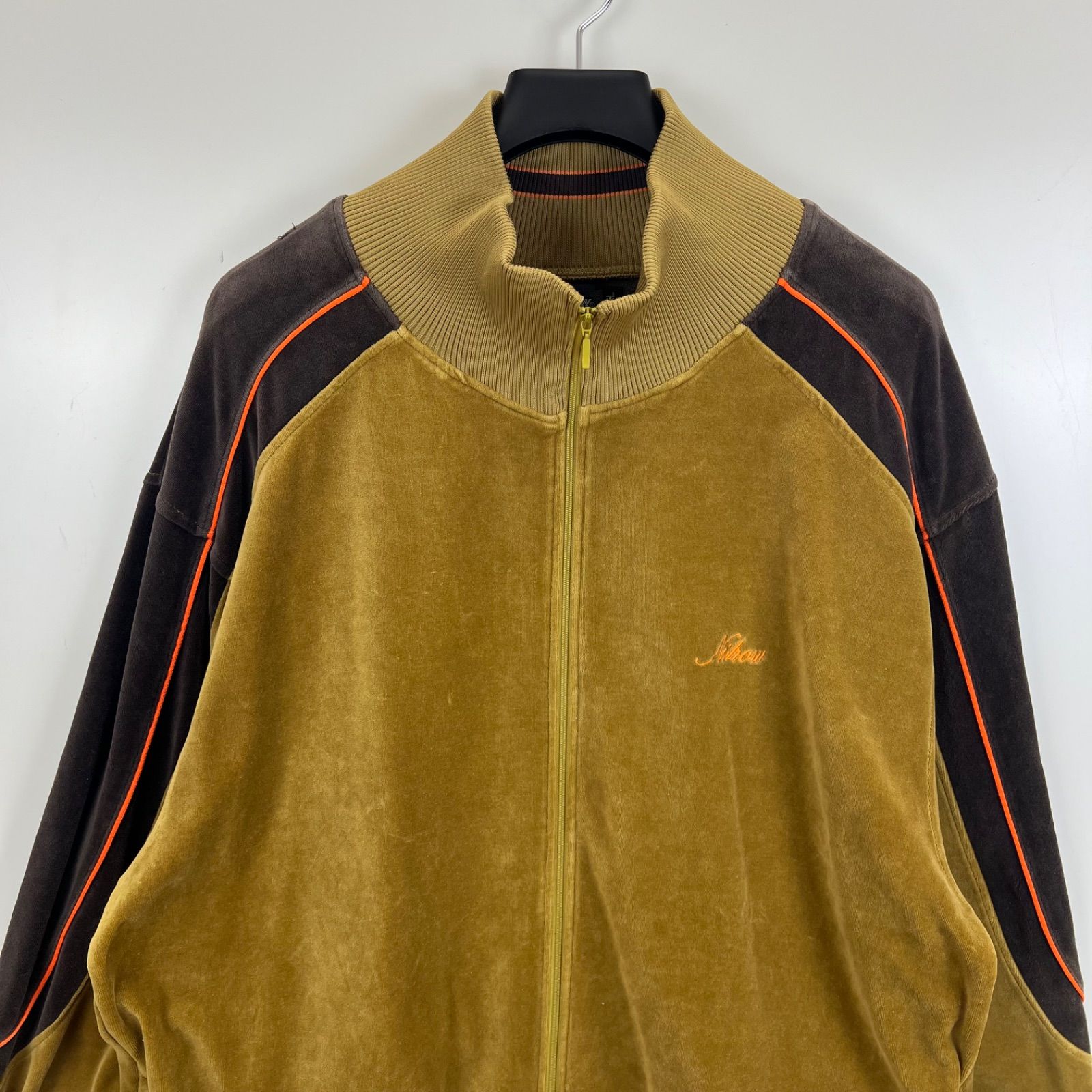 60 NITROW 00s archive velours track jacket XL ナイトロウ 初期 