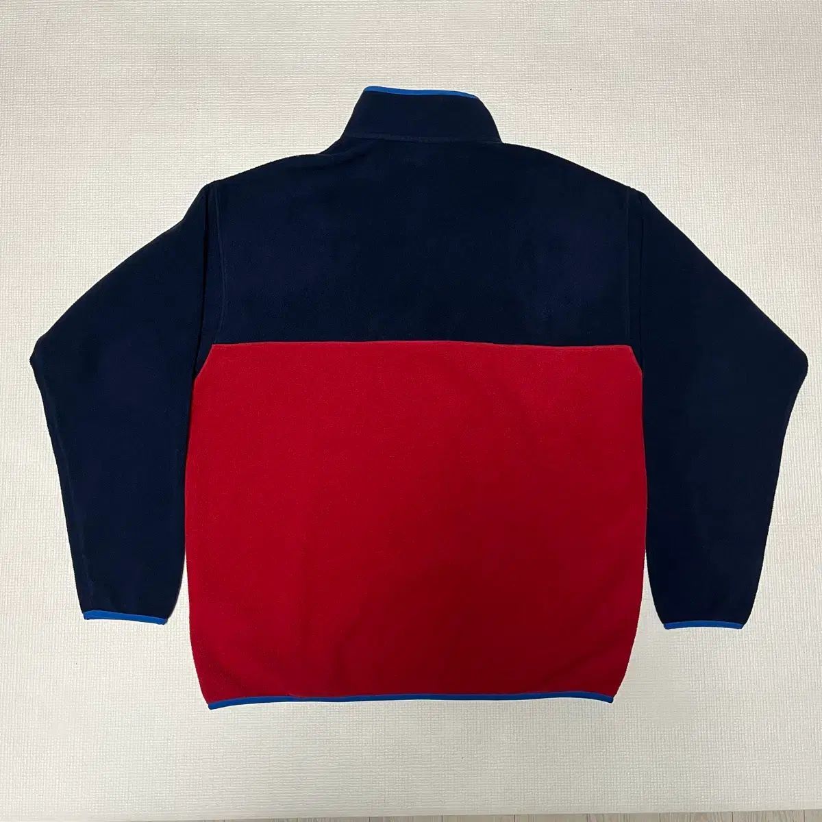 XXL patagonia Synchilla（シンチラ） ネイビー/レッド 00s patagonia 
