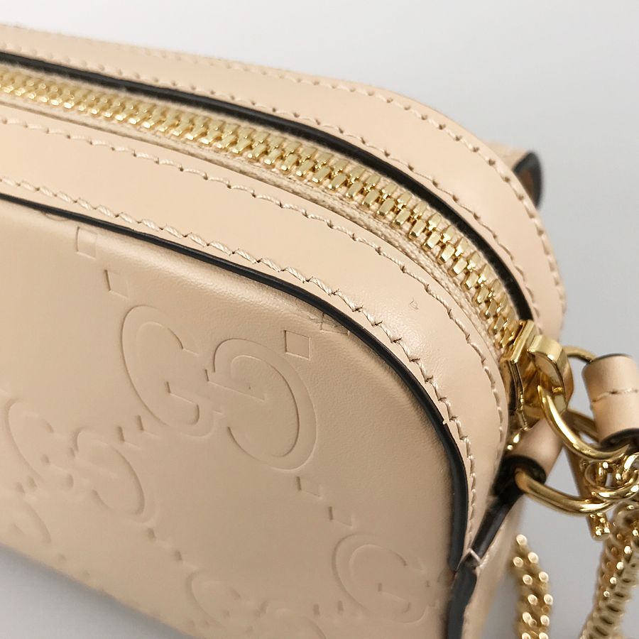 グッチ GUCCI ジャンボ GG 781554 レザー ショルダーバッグ sh【中古