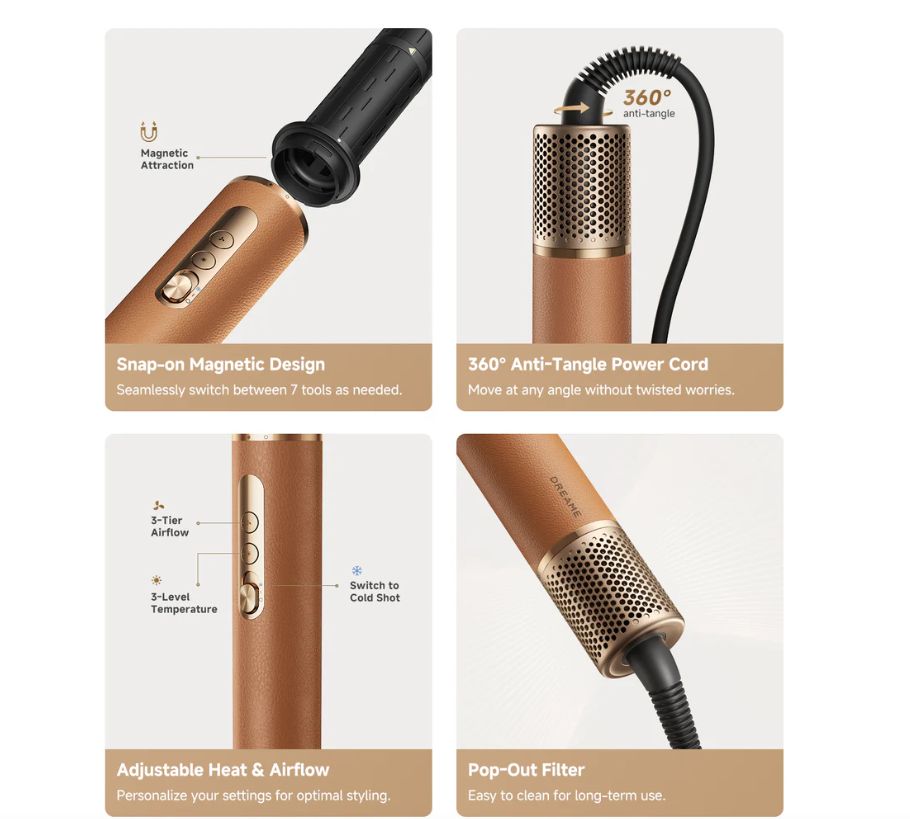 Dreame Technology AirStyle Pro Hair Styler【高性能マルチ Dreame Technology AirStyle Pro Hair Styler【高性能マルチ
