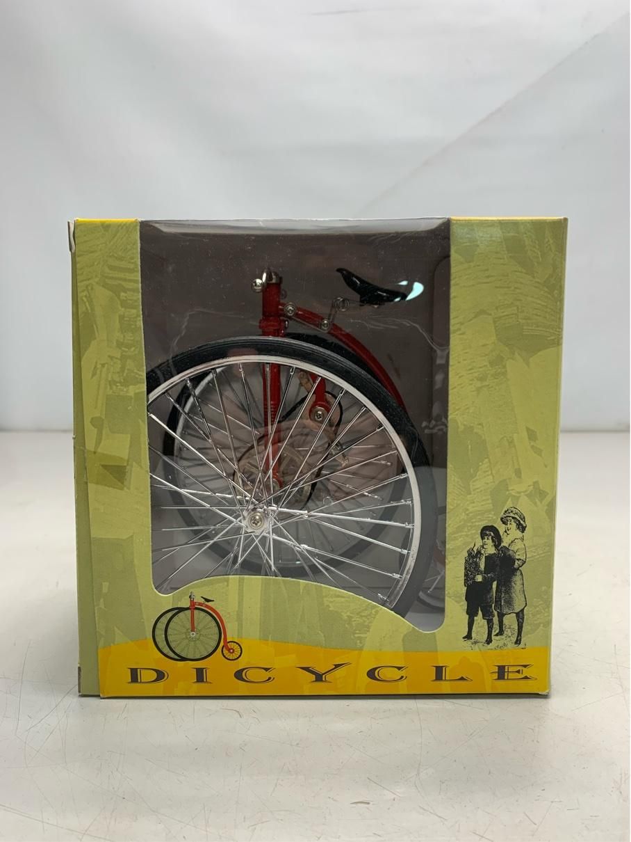 貴重 激レア 自転車模型 レトロ三輪車 ダルマ自転車 ミニチュア 置物